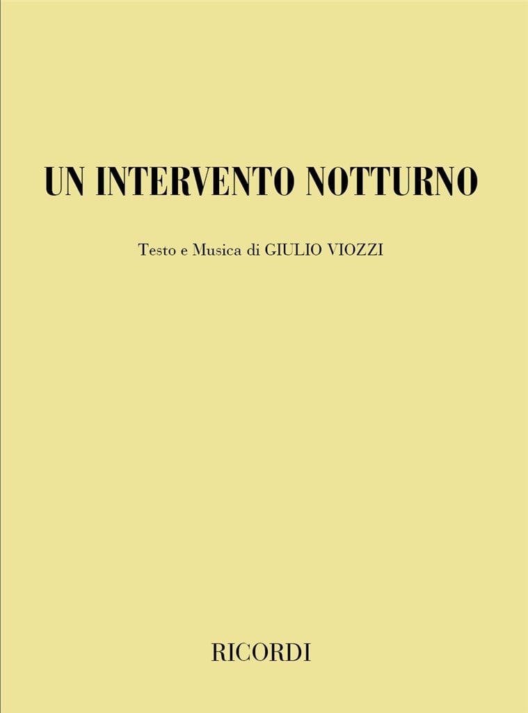 Un Intervento Notturno